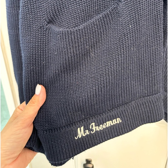 ✨RUGBY RALPH LAUREN Varsity Cotton Knit Shawl Collar Cardigan Sweater Vintage - Picture 12 of 16